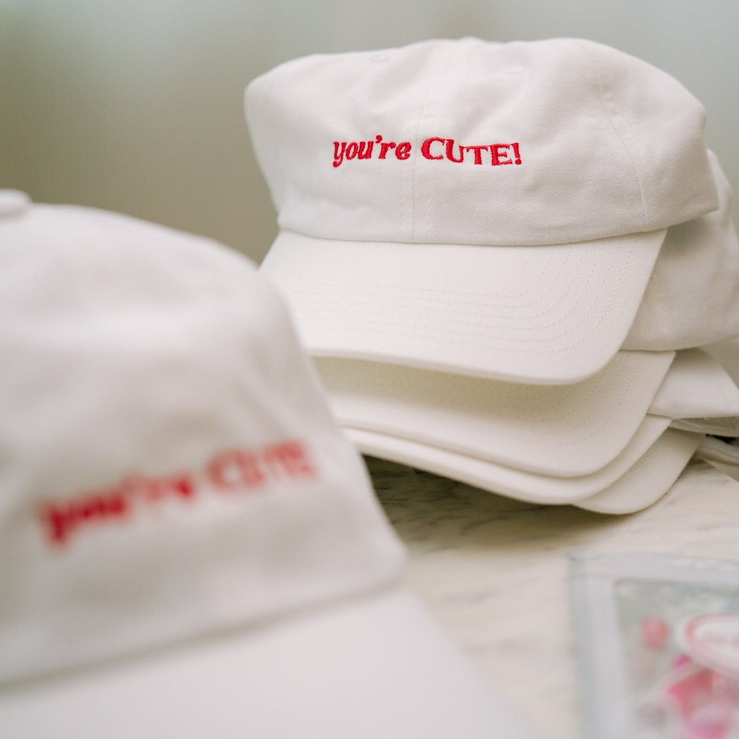 you’re CUTE! Adult Hat
