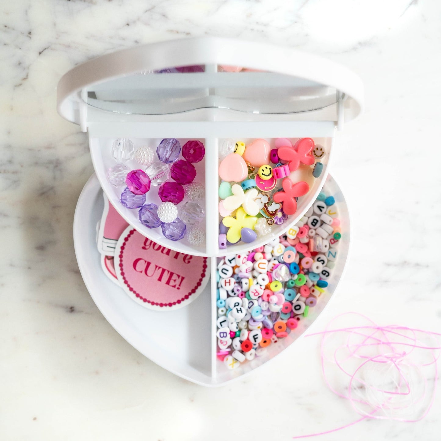 The Sweetheart Jewelry Box ⎟WHITE