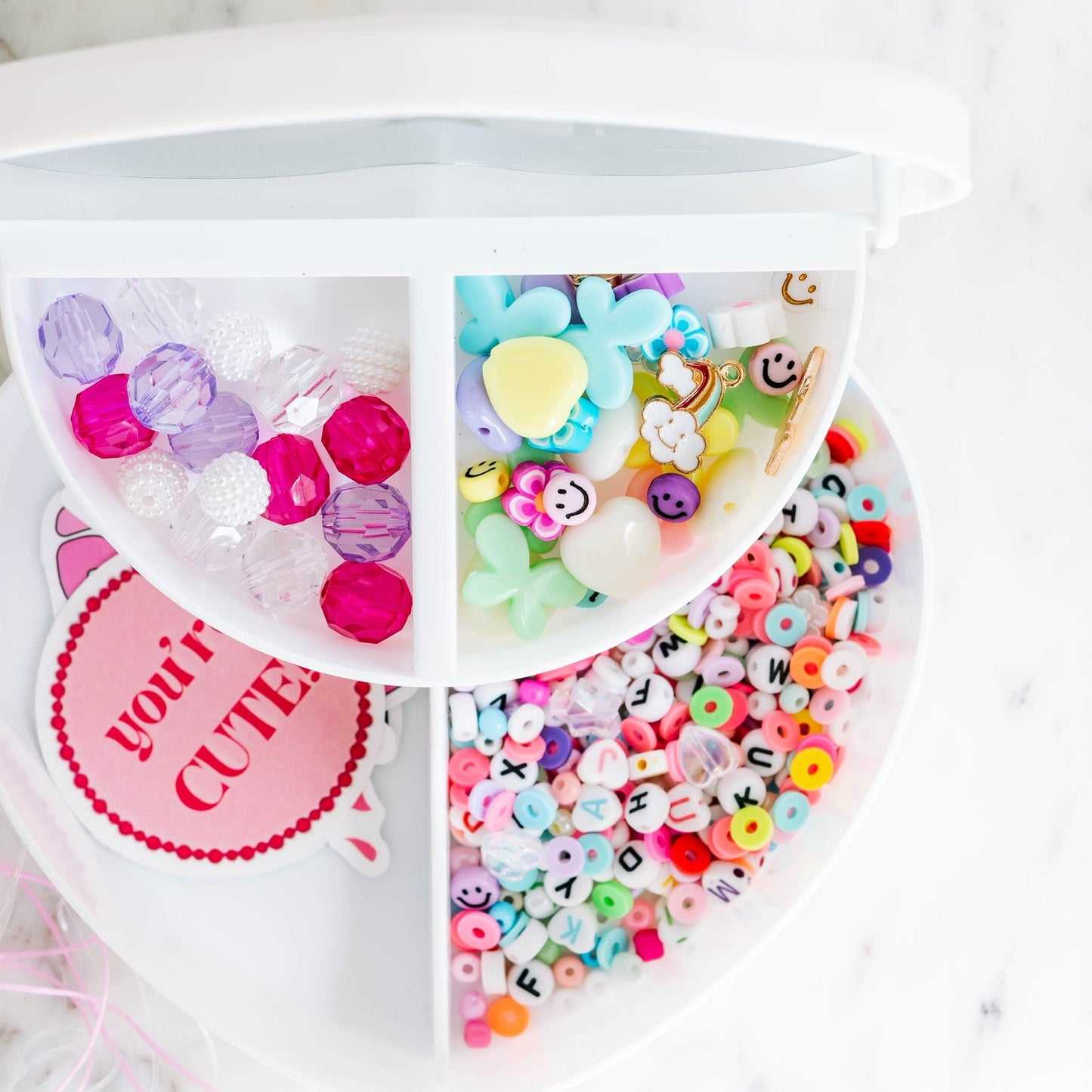 The Sweetheart Jewelry Box ⎟WHITE