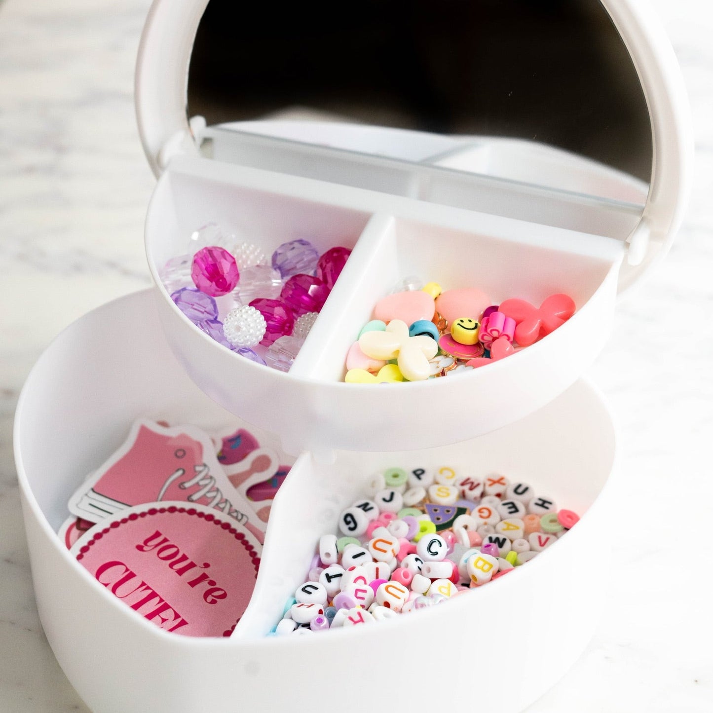 The Sweetheart Jewelry Box ⎟WHITE